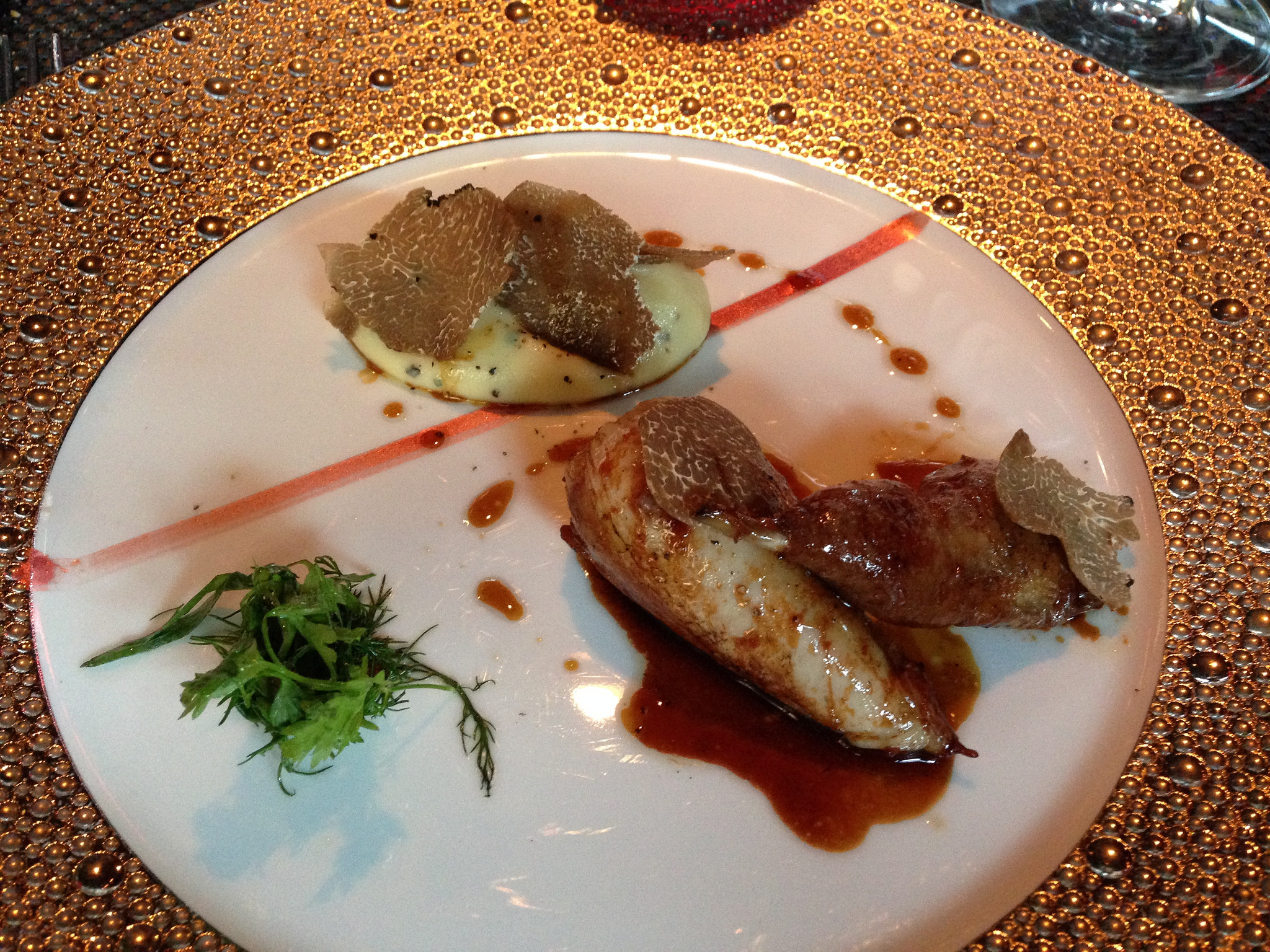 Caille farcie au foie gras de canard - Photo de Navin75 - 101Pairing.com