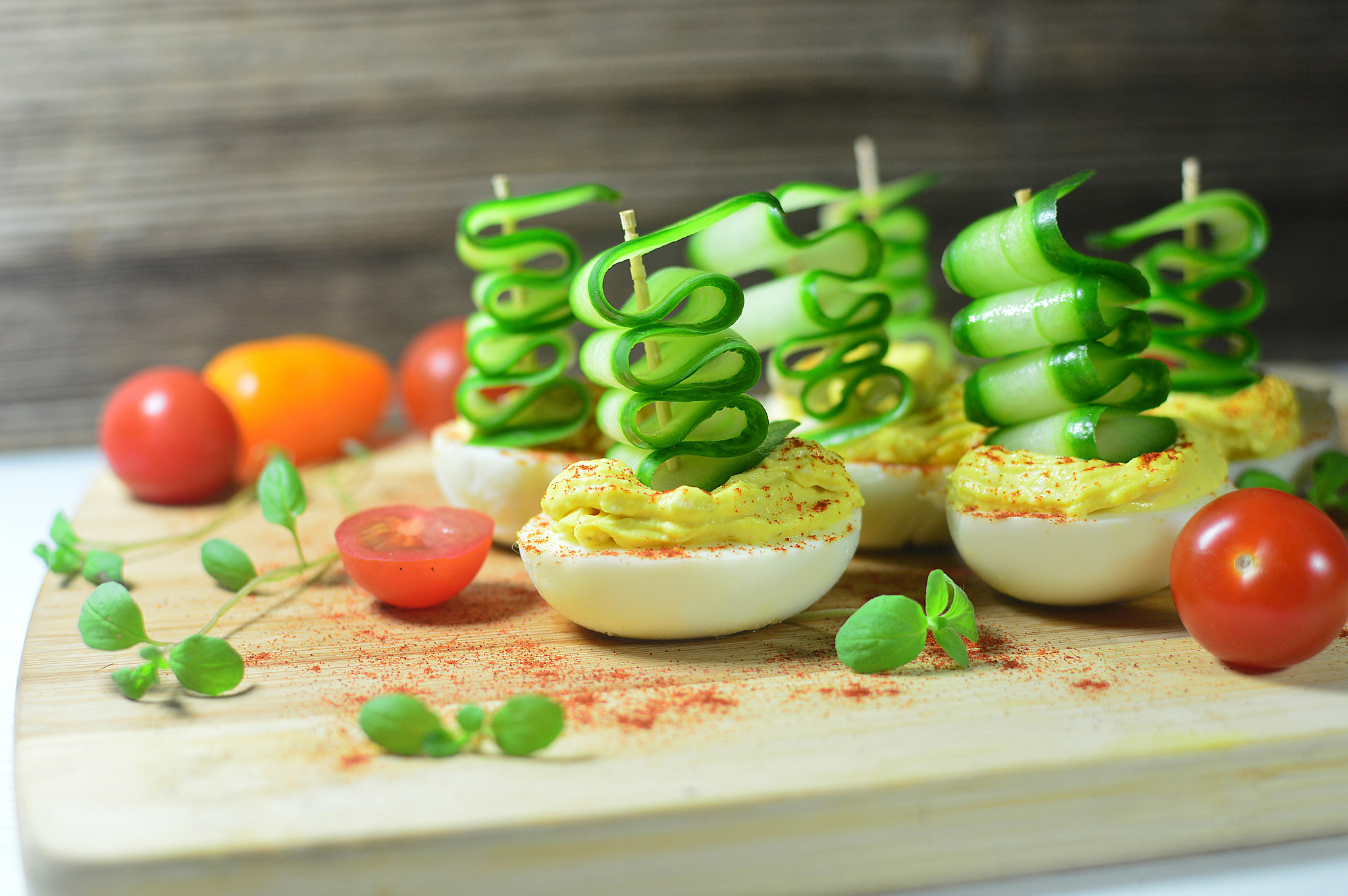 Oeufs farcis au thon - Photo de Marco Verch Professional Photographer - 101Pairing.com