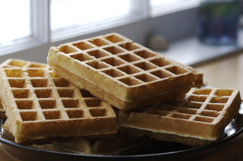 Gaufre au Maroilles - Photo de Rebecca Siegel - 101Pairing.com