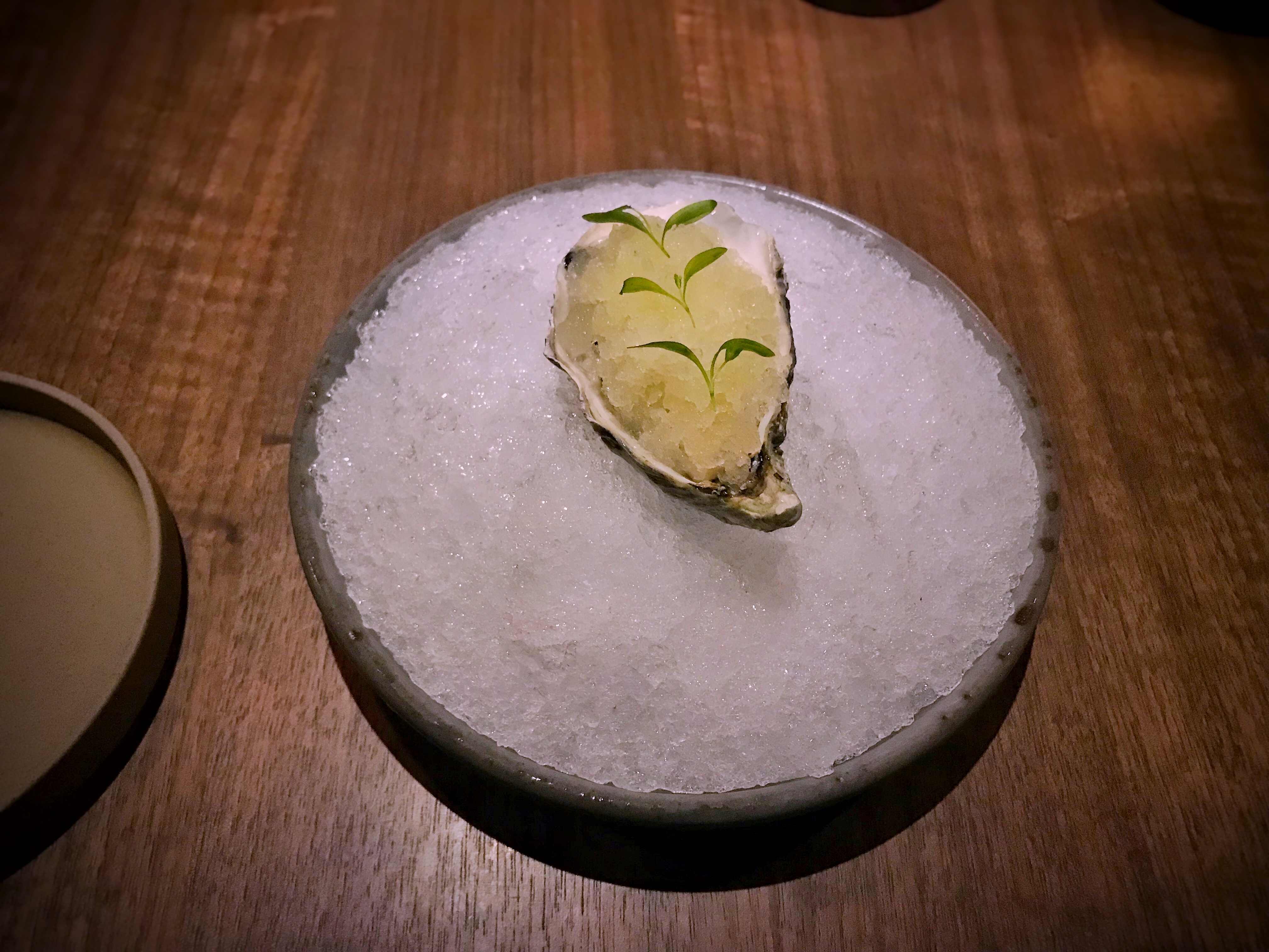 Huîtres en granité au citron - Photo de T.Tseng - 101Pairing.com