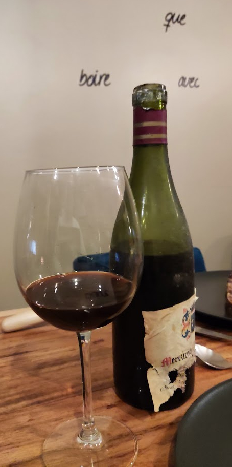 Mercurey Rouge Premier cru - Vin Rouge - Photo de  - 101Pairing.com
