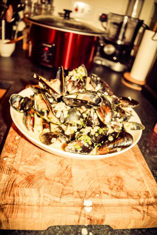 Moules marinières froides
