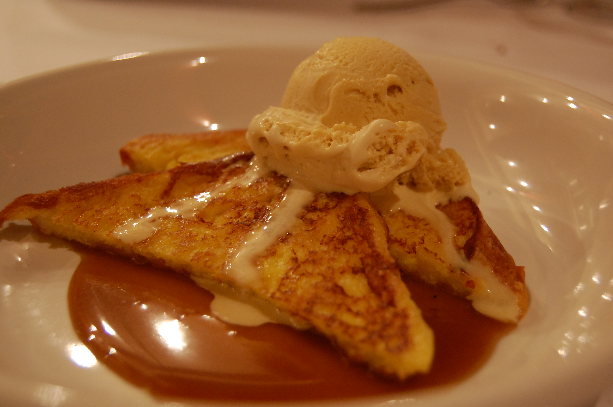 Pain perdu au caramel au beurre salé - Photo de stu_spivack - 101Pairing.com