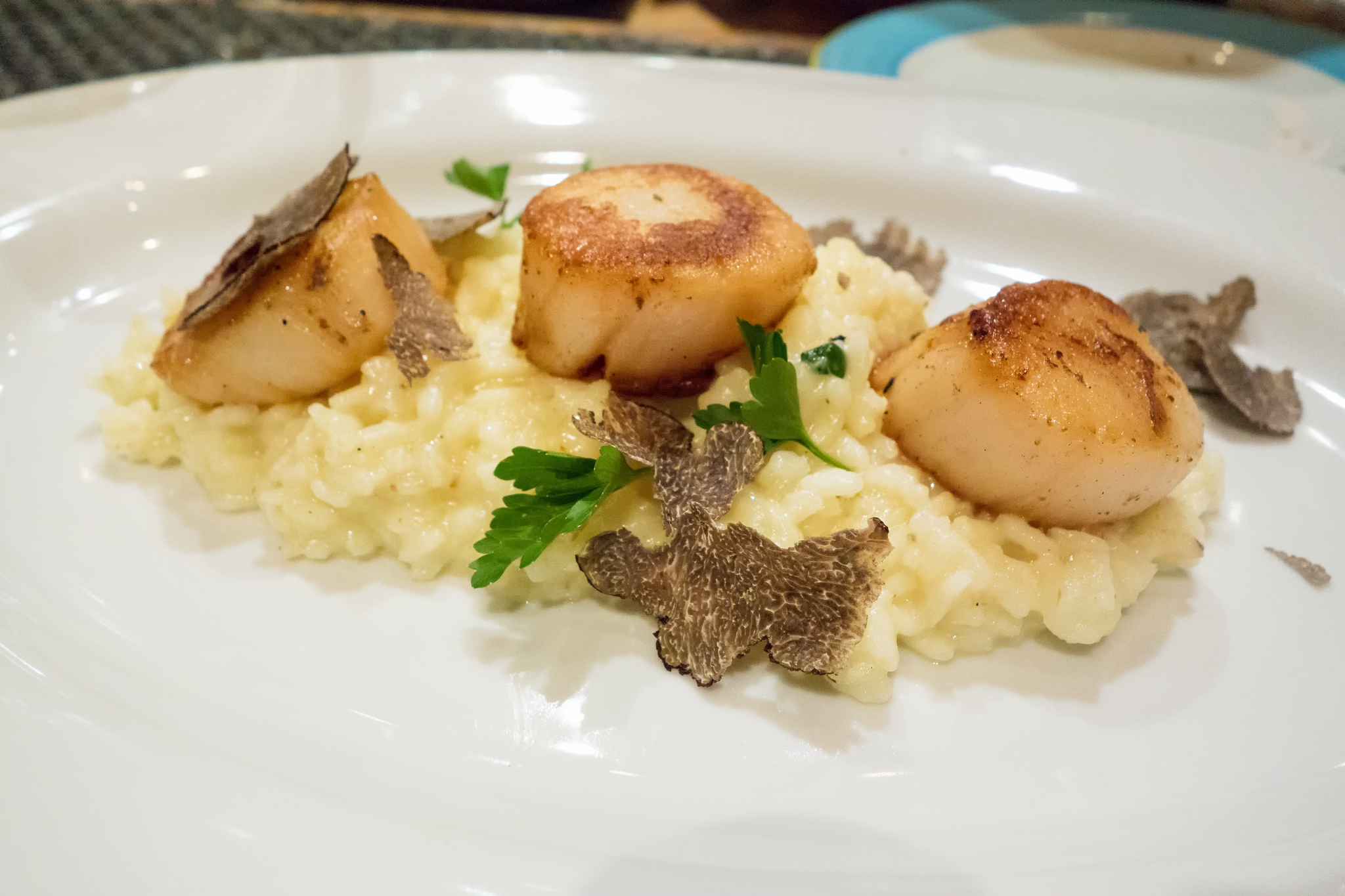 Pétoncles à la truffe noire - Photo de Ralph Daily - 101Pairing.com
