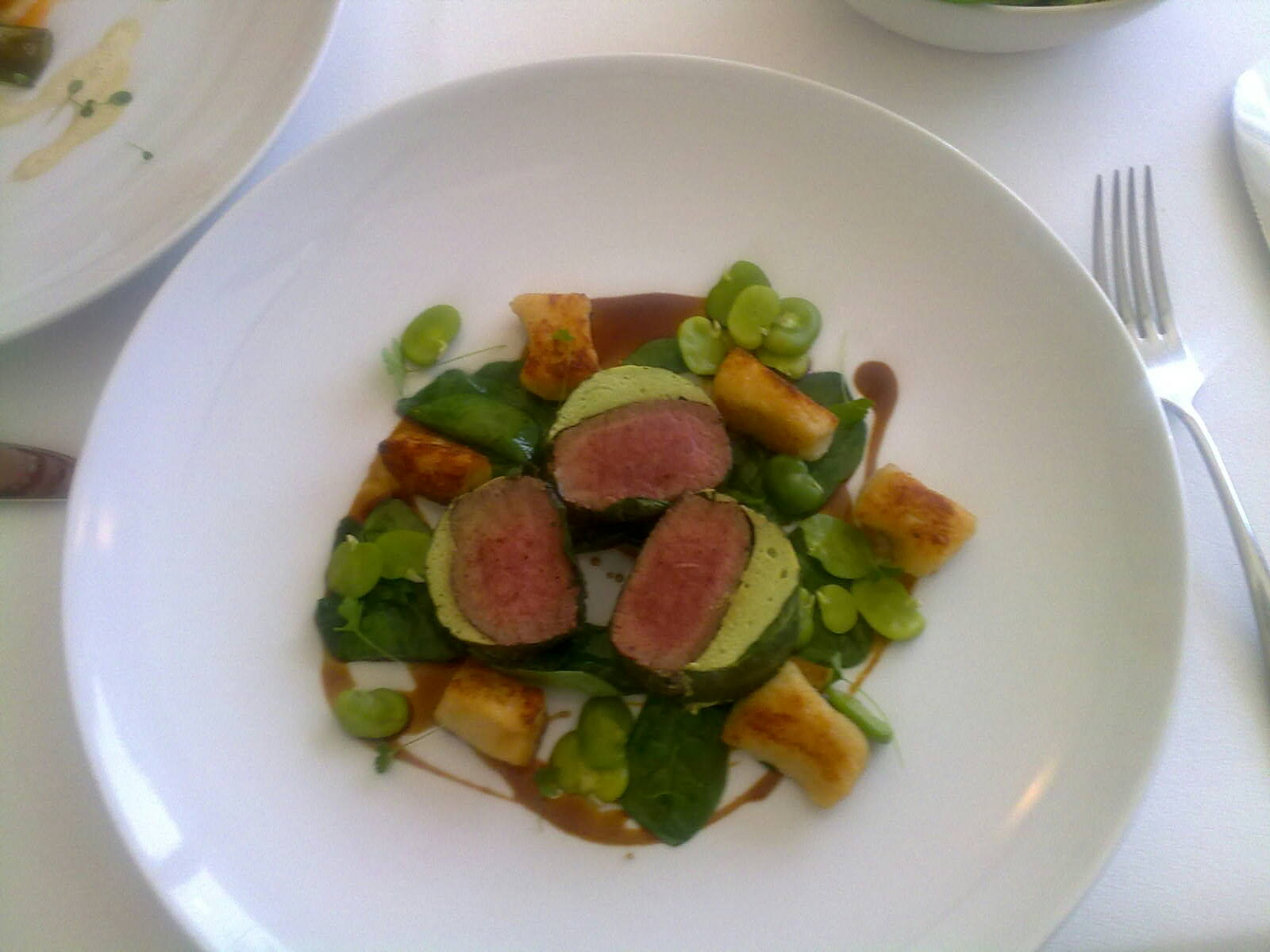 Agneau de lait et sa polenta - Photo de Doug Beckers - 101Pairing.com