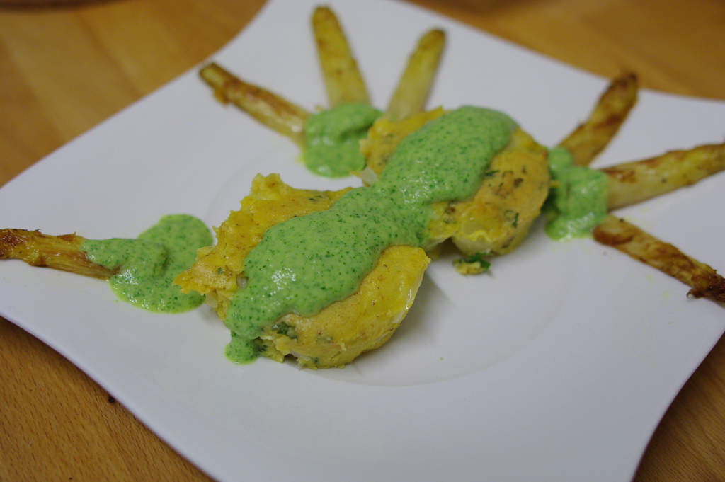 Flan aux asperges - Photo de Isabelle Hurbain-Palatin - 101Pairing.com