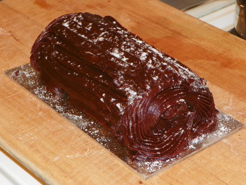 Bûche de Noël au chocolat - Photo de Peter O'Connor aka anemoneprojectors - 101Pairing.com