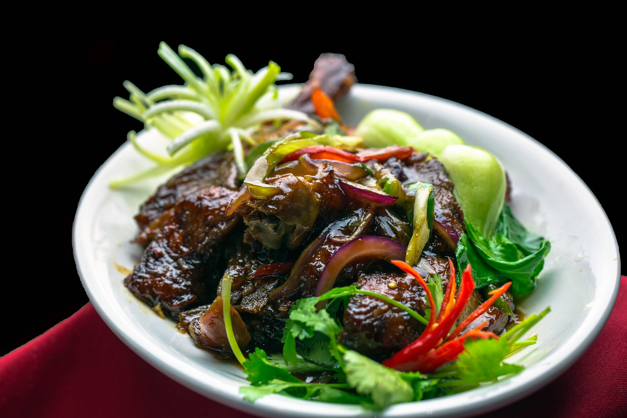 Canard rôti aux épices douces - Photo de John Hoey - 101Pairing.com