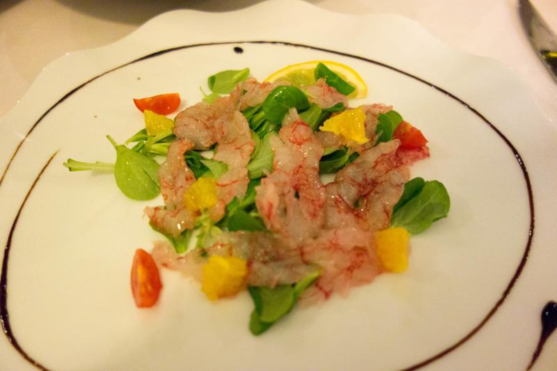Carpaccio de crevettes - Photo de Kent Wang - 101Pairing.com