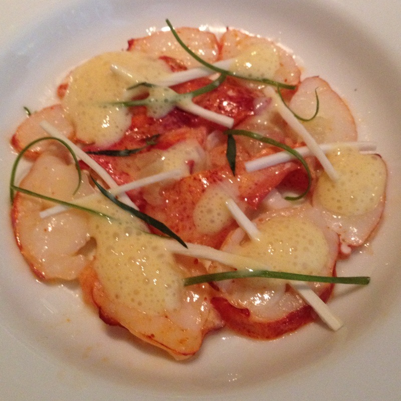 Carpaccio de homard à la vanille - Photo de cdorobek - 101Pairing.com