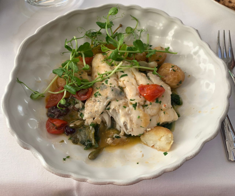 Carrelet sauce bretonne