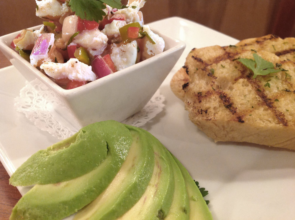 Ceviche de flétan