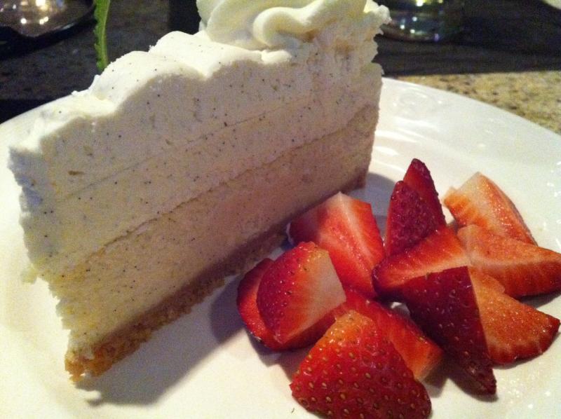 Cheesecake à la vanille - Photo de emilee rader - 101Pairing.com