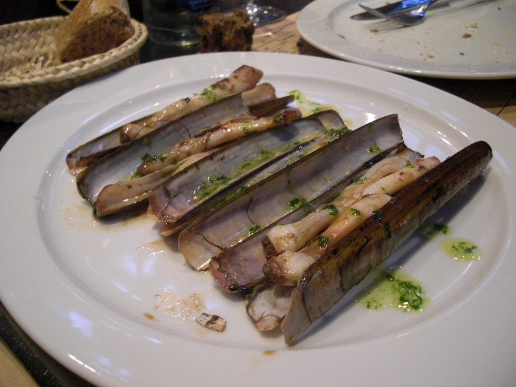 Couteaux à la plancha - Photo de Sébastien Bertrand - 101Pairing.com