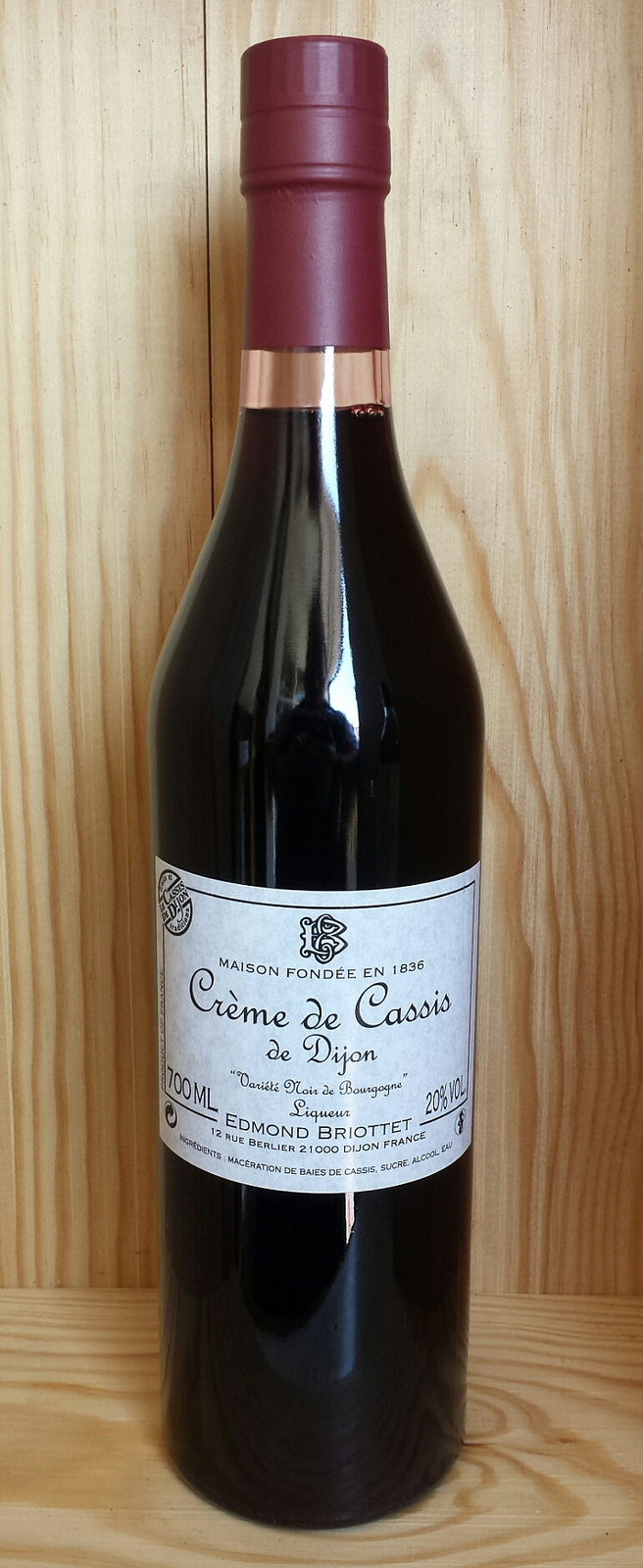 Blackcurrant liqueur - Eaux-de-vie et liqueurs - Photo de Dominic Lockyer - 101Pairing.com