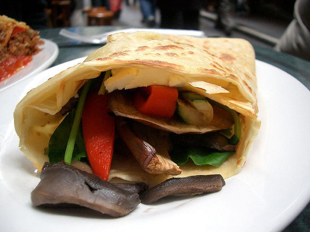 Galette de légumes aux herbes