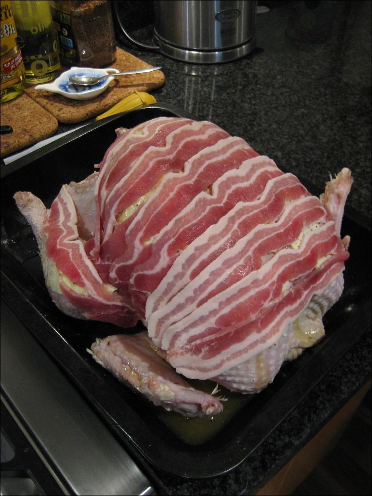 Dinde rôtie au bacon - Photo de Gilgongo - 101Pairing.com