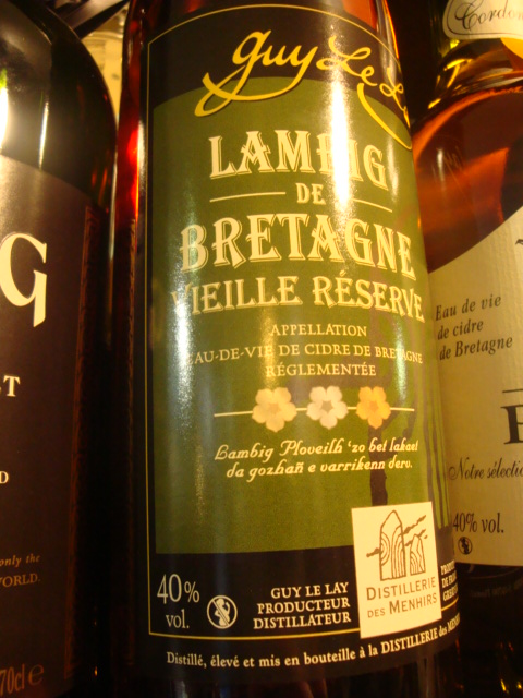 Eau-de-vie de cidre de Bretagne XO - Eaux-de-vie et liqueurs - Photo de Rhian - 101Pairing.com