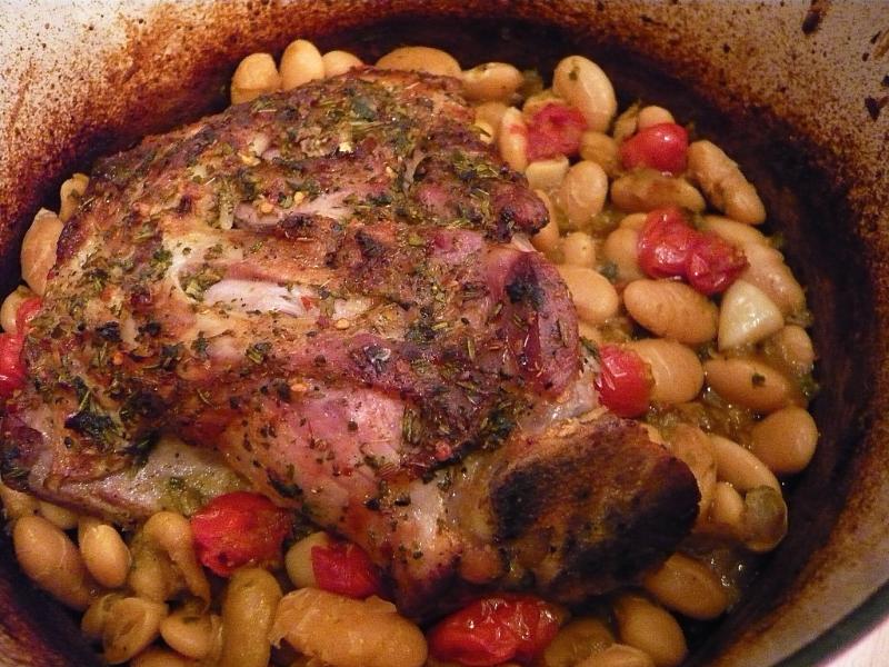 Épaule d&rsquo;agneau rôtie aux fèves - Photo de Jessica Spengler - 101Pairing.com