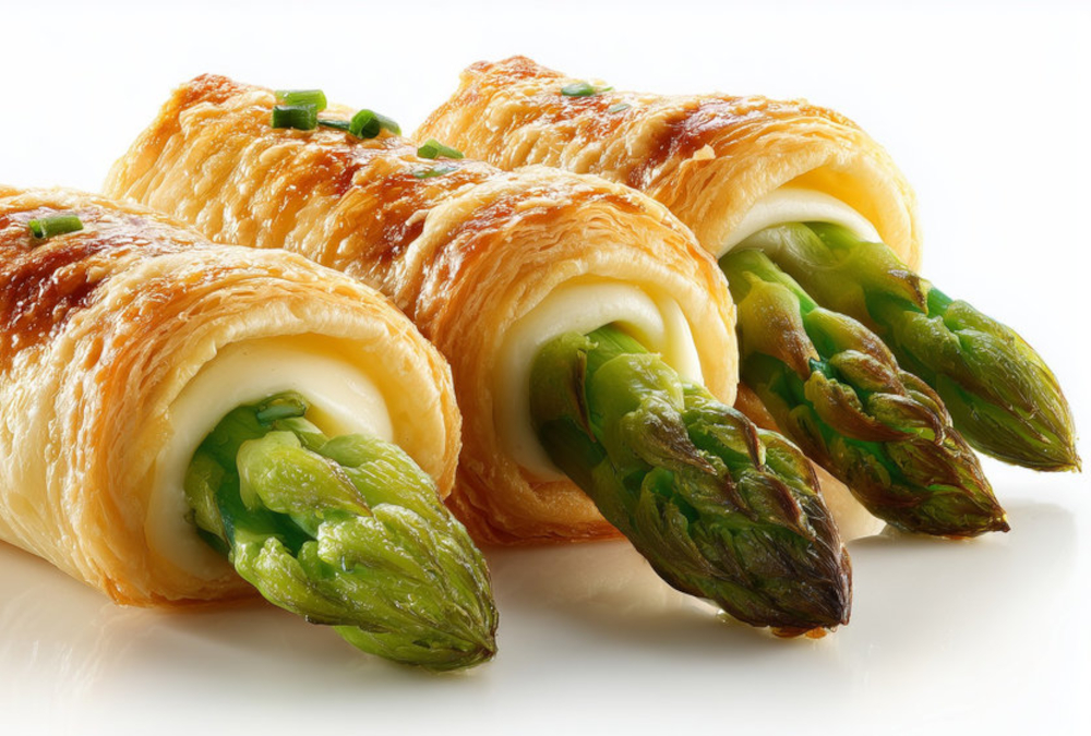 Feuilleté aux asperges