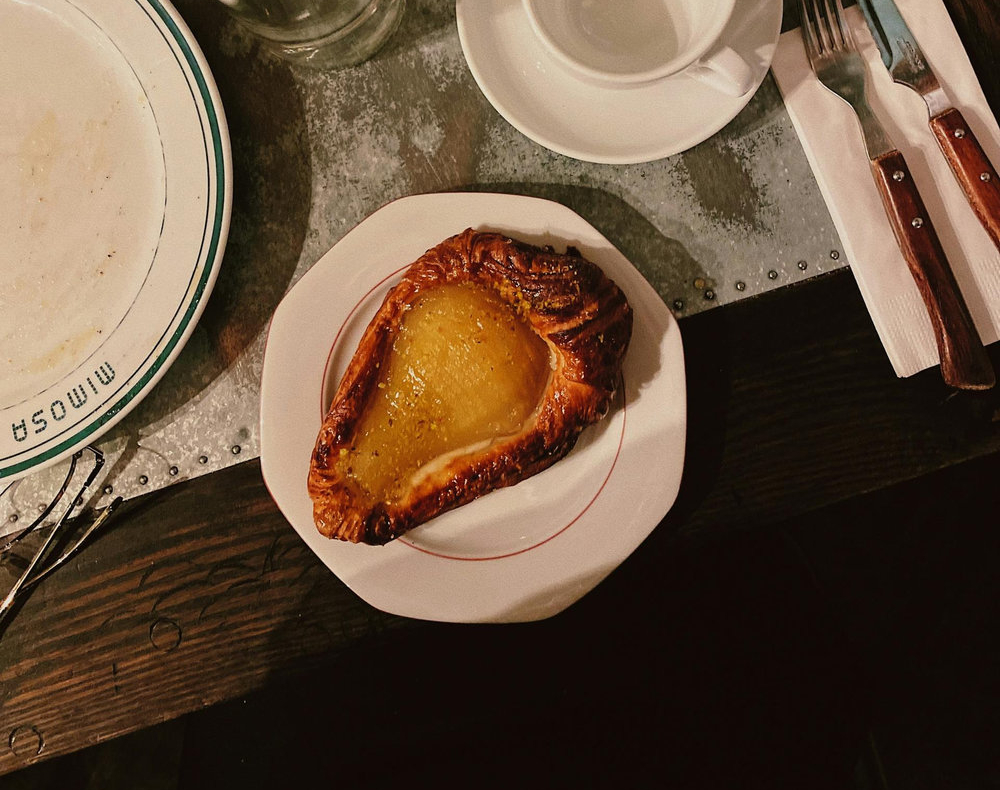 Feuilleté aux poires