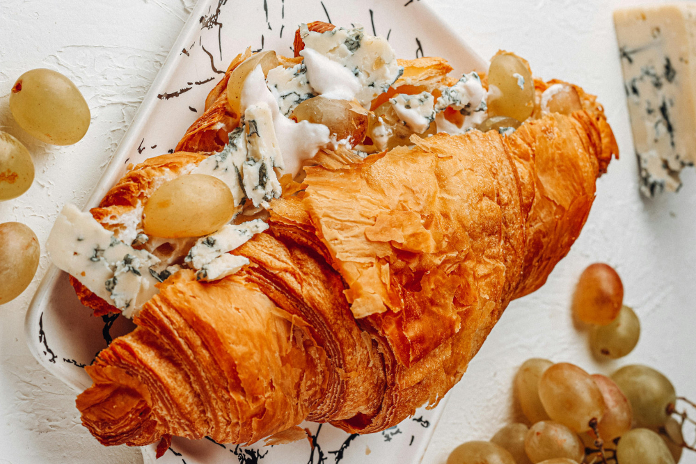 Feuilleté au Roquefort