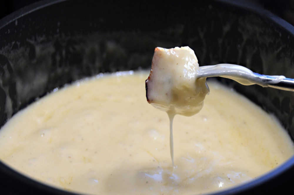 Fondue aux quatre fromages