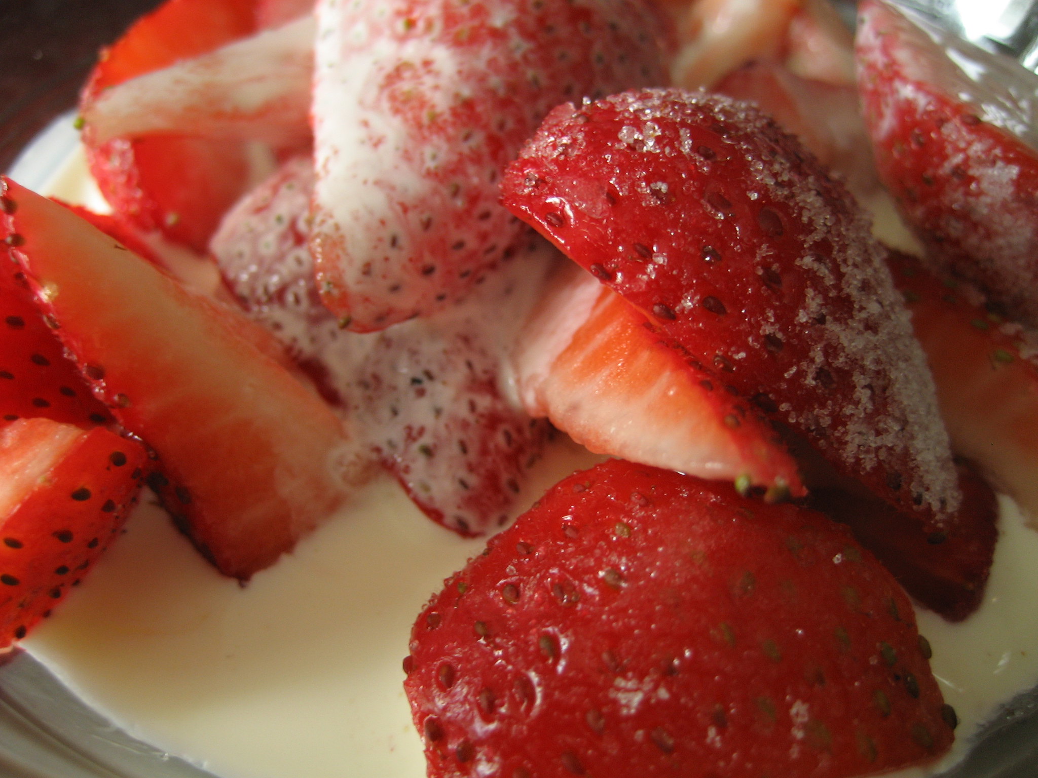 Fraises à la crème - Photo de Stacy - 101Pairing.com