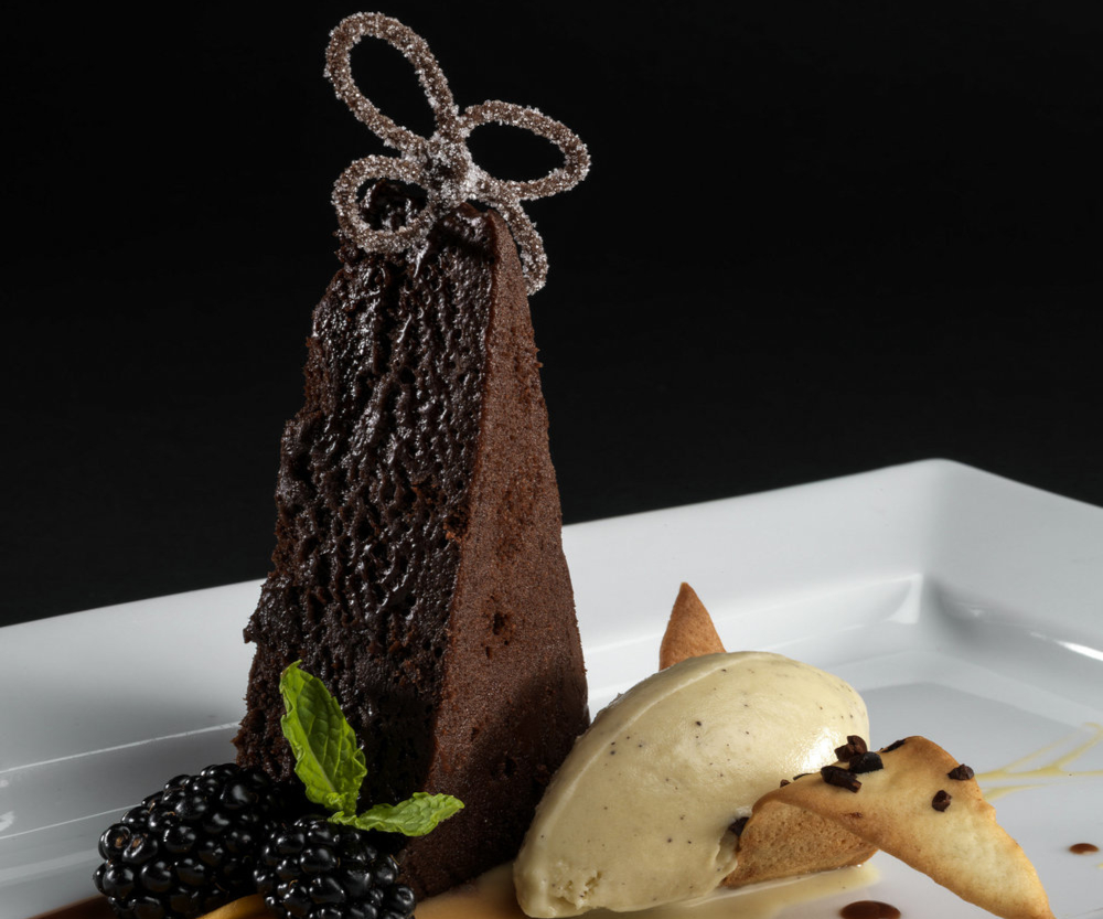 Gâteau au chocolat noir