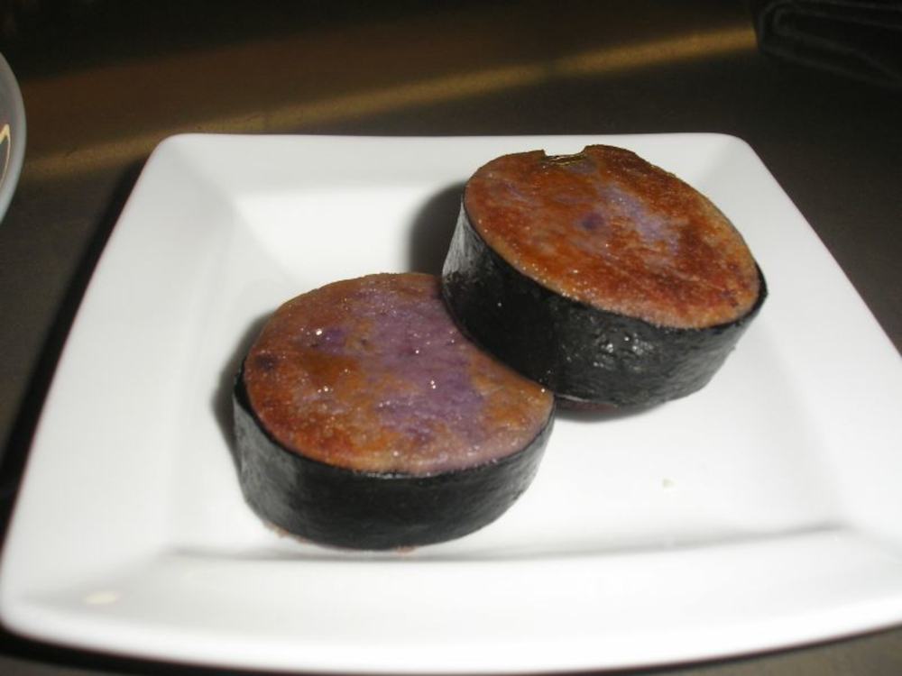 Gâteau de pommes de terre à la truffe noire