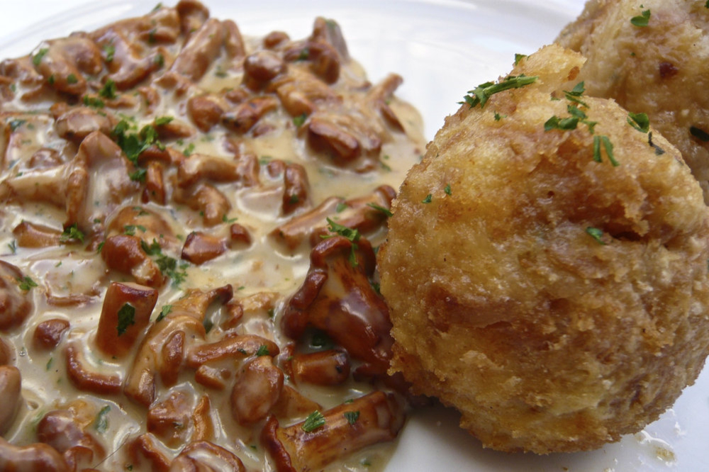 Girolles à la crème