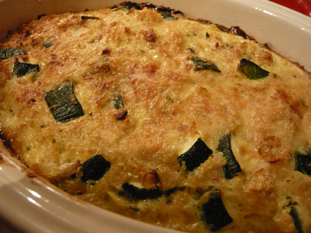 Gratin de courgettes - Photo de Jessica Spengler - 101Pairing.com