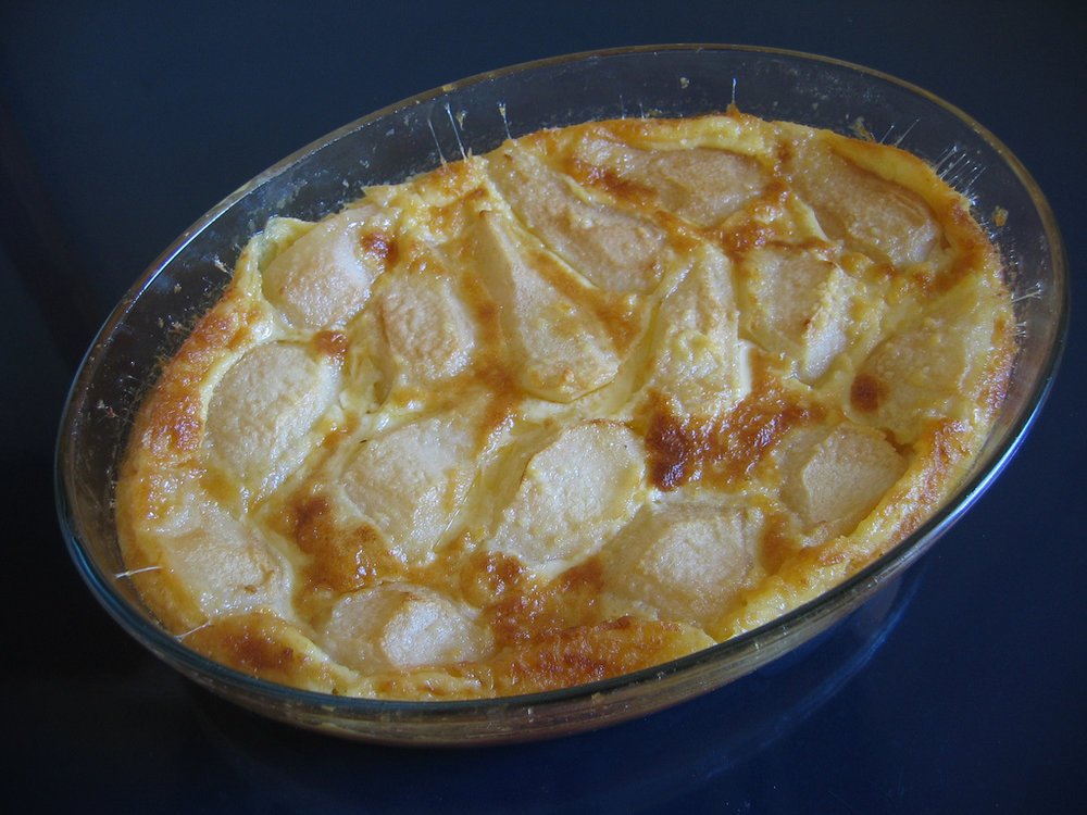 Gratin de poires