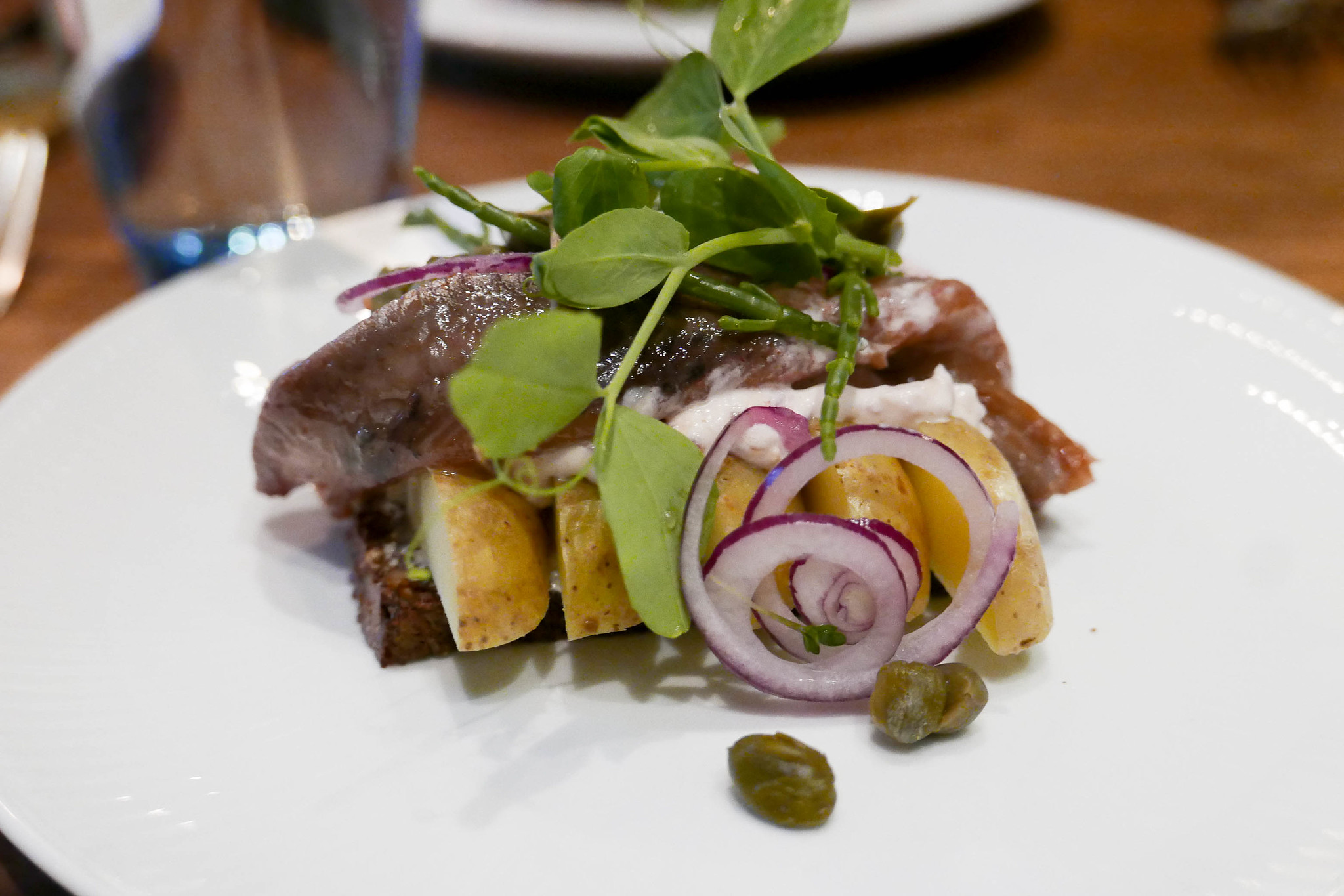 Hareng pommes à l’huile - Photo de Lou Stejskal - 101Pairing.com