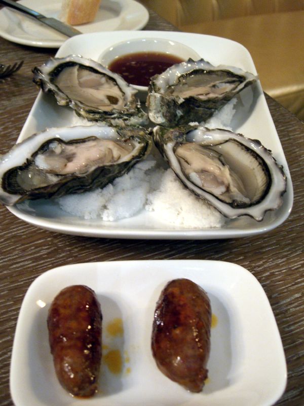 Huîtres et crépinettes - Photo de Alpha - 101Pairing.com