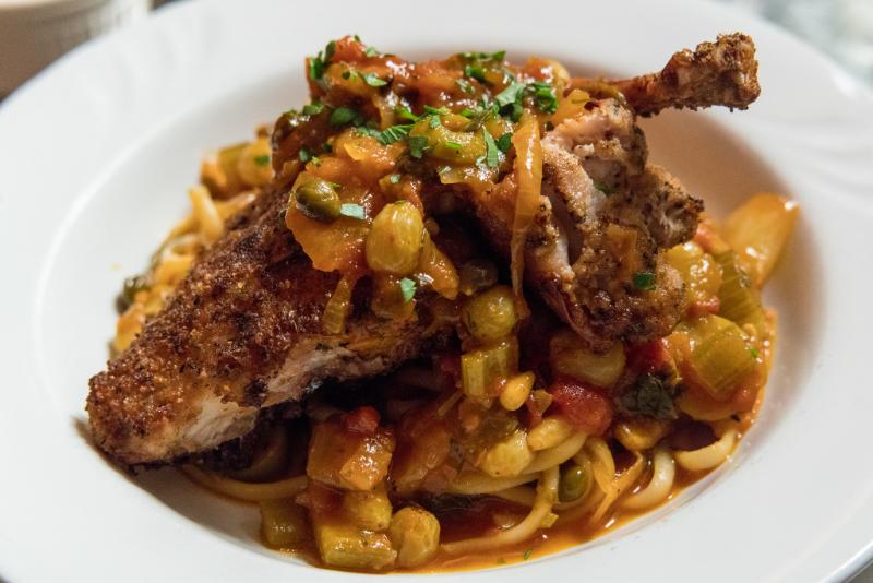 Lapin aux olives - Photo de Edsel Little - 101Pairing.com