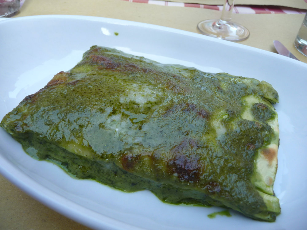 Lasagne au pesto