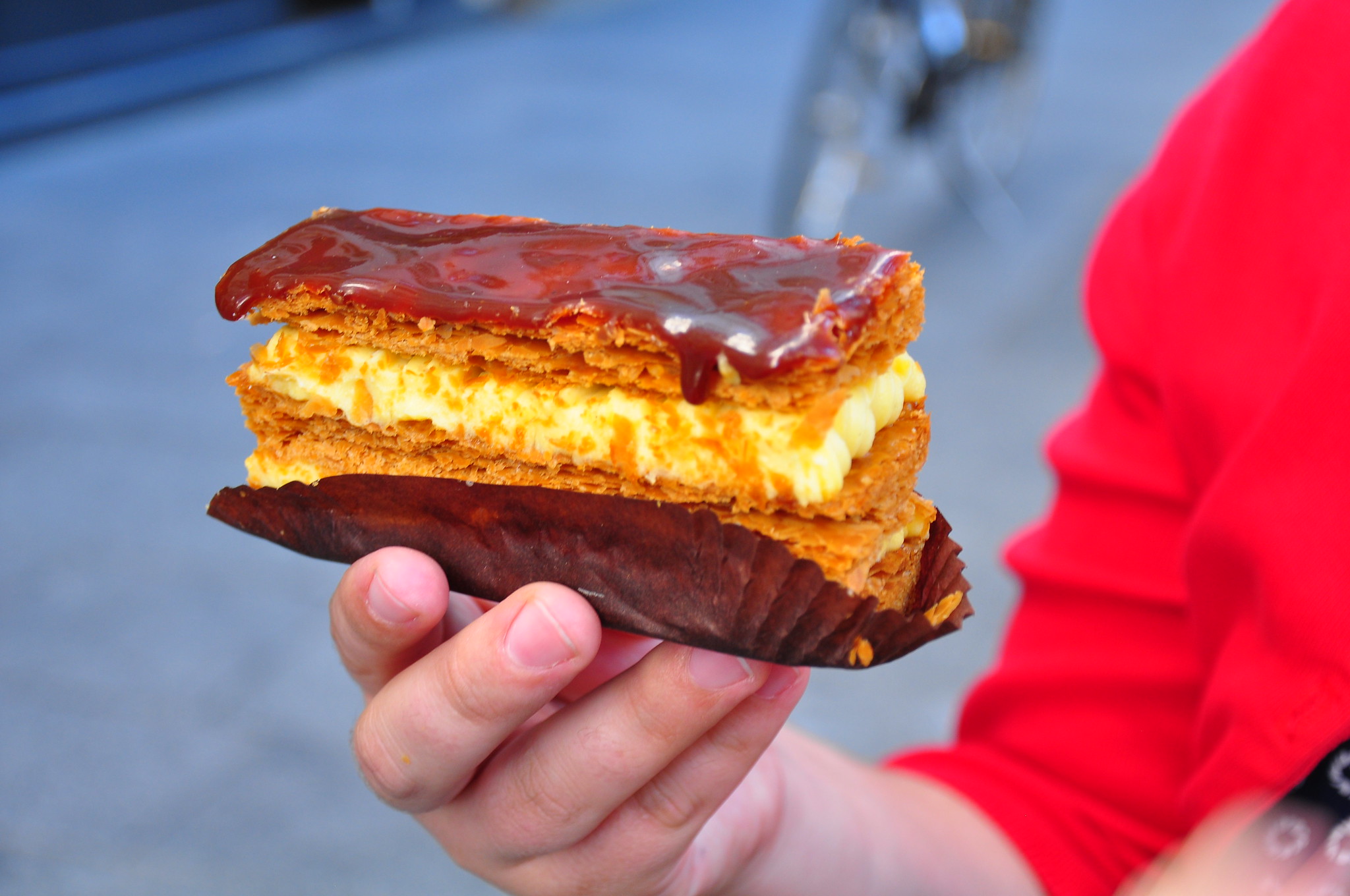 Mille-feuille au caramel - Photo de Kimberly Vardeman - 101Pairing.com