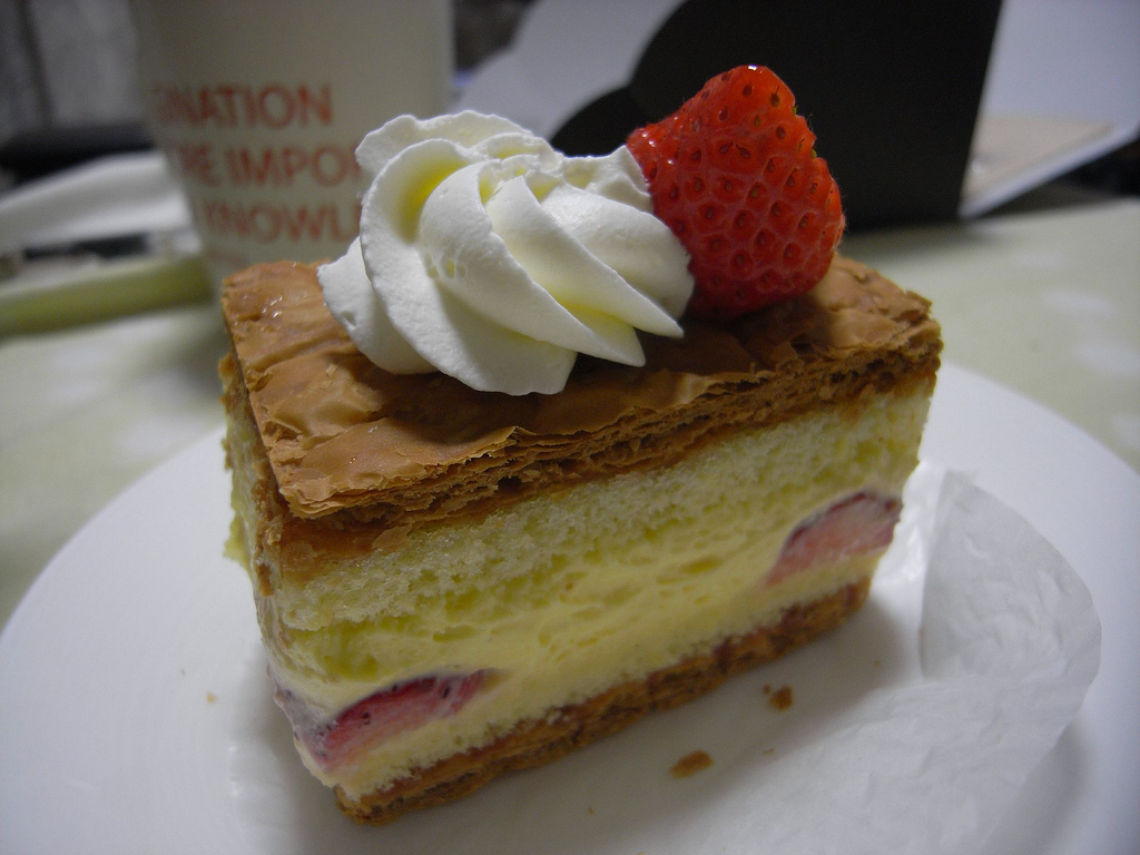 Mille-feuille à la fraise - Photo de kobakou - 101Pairing.com