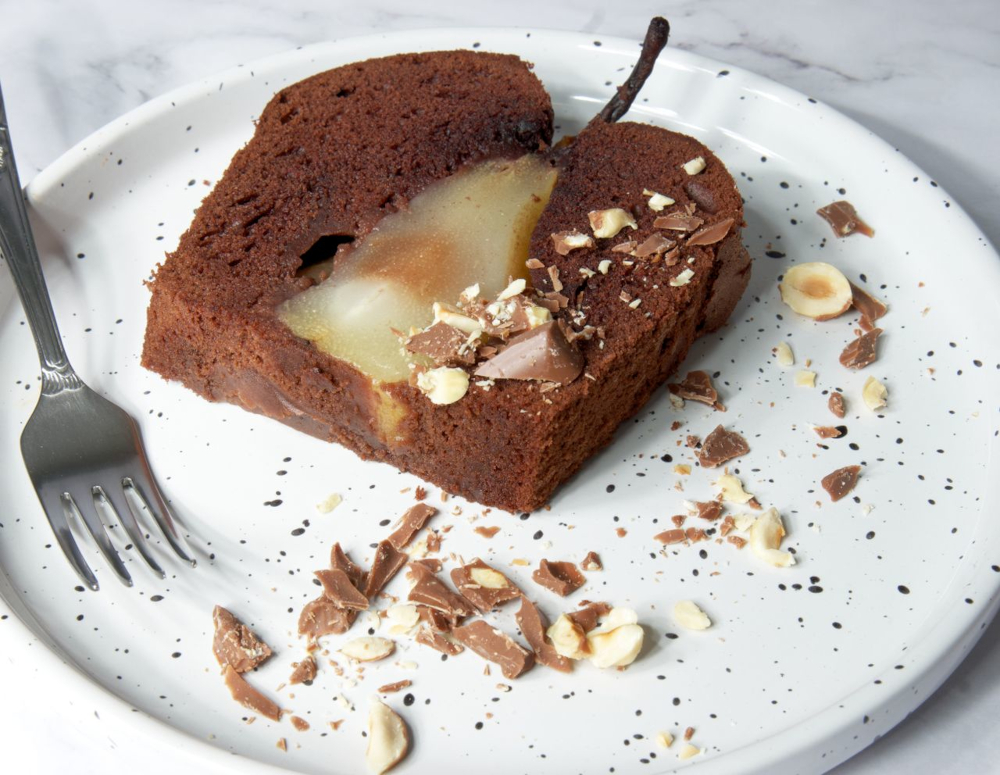 Moelleux au chocolat et à la poire