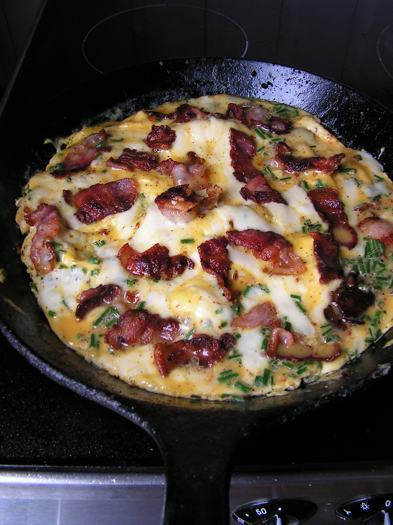 Omelette au lard - Photo de Jon-Eric Melsæter - 101Pairing.com