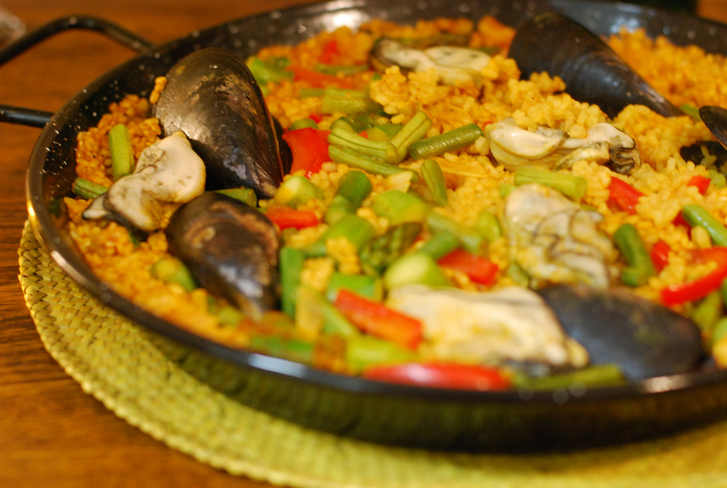 Paella valenciana - Photo de Miyo Sekimoto - 101Pairing.com