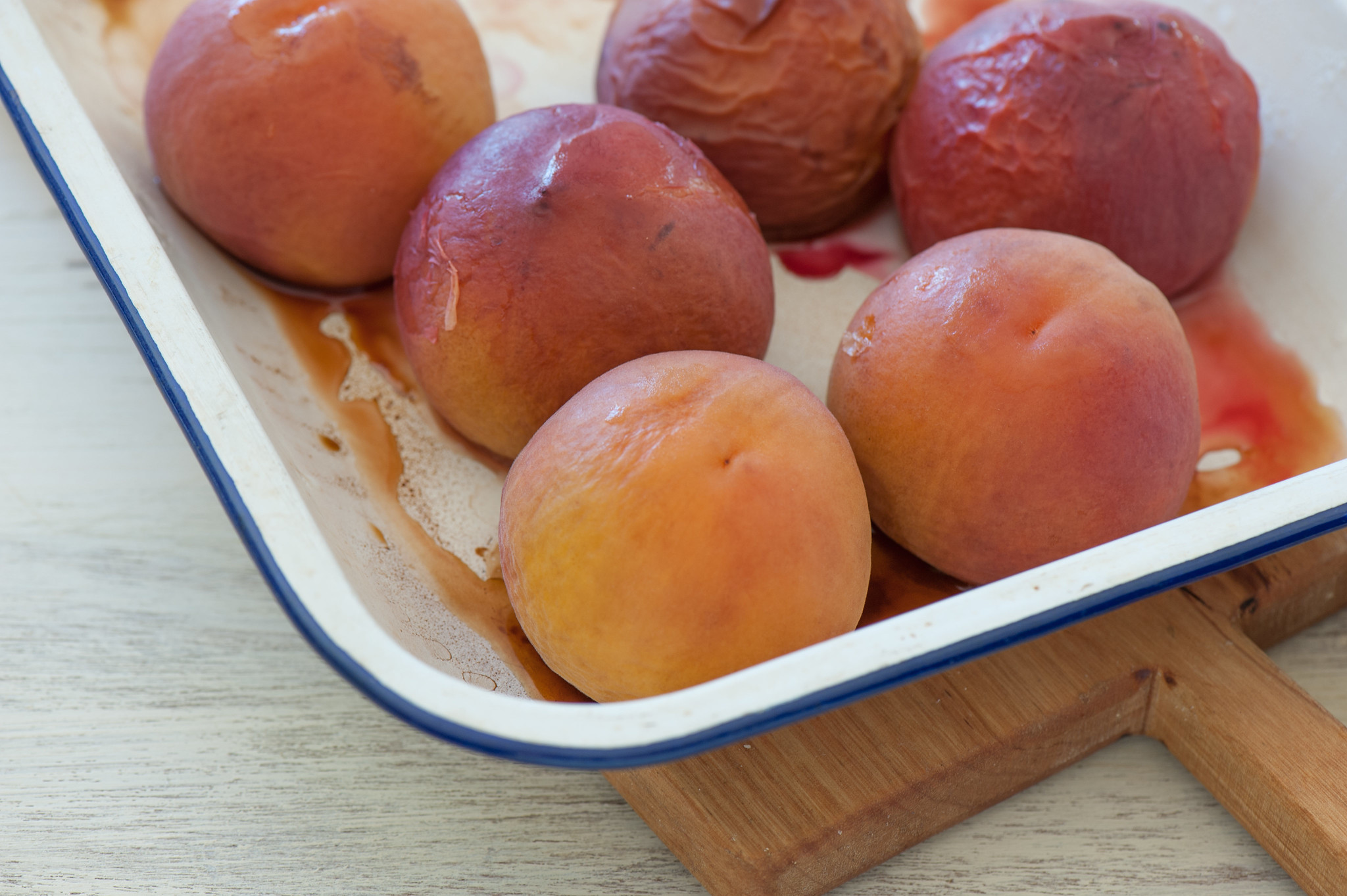 Pêches rôties au caramel - Photo de jules - 101Pairing.com