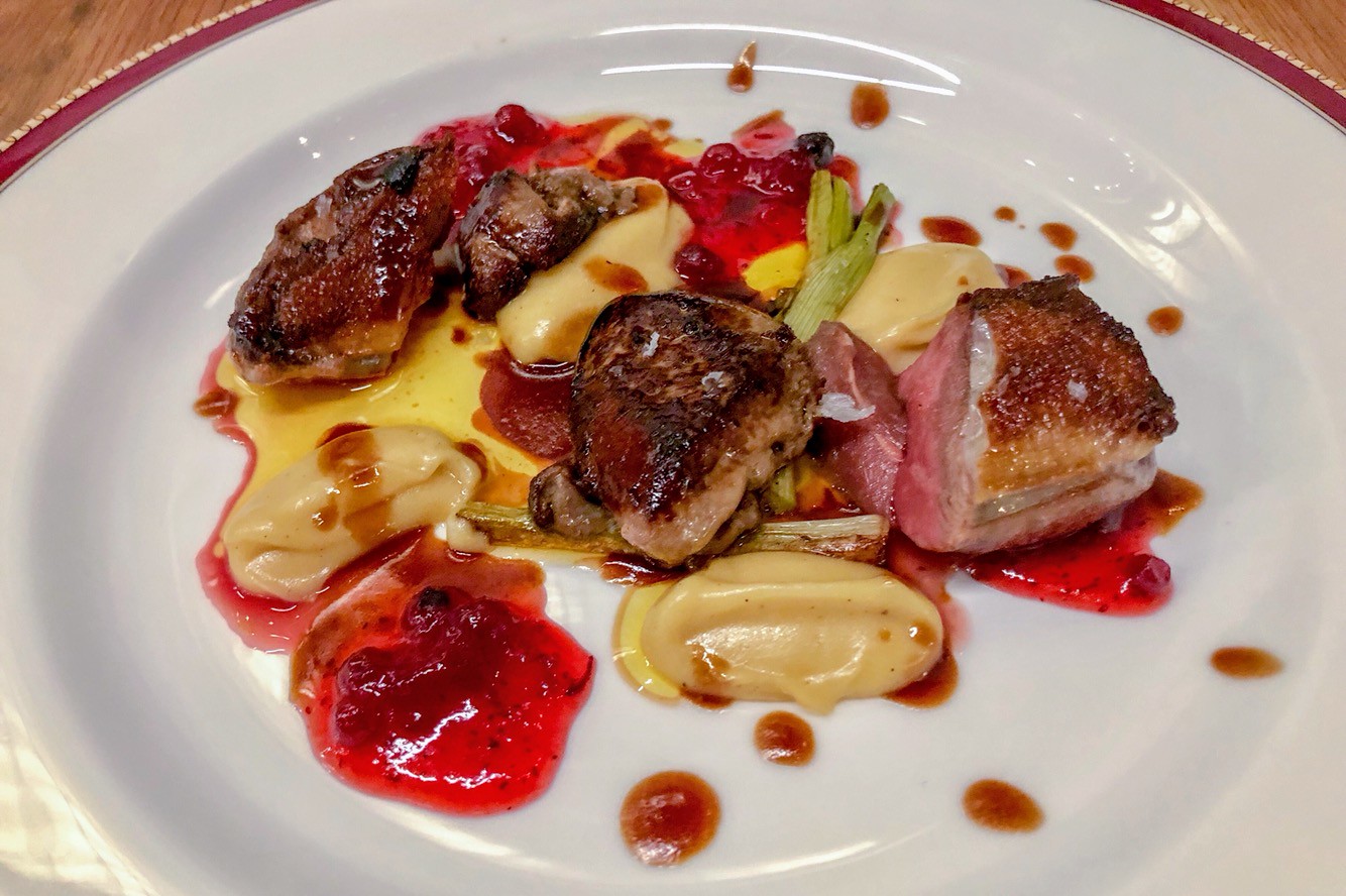 Pigeonneau aux cèpes et foie gras grillé - Photo de anokarina - 101Pairing.com