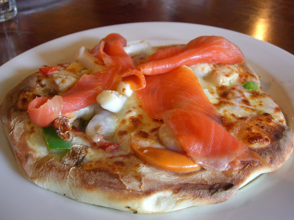Pizza au poisson - Photo de Alpha - 101Pairing.com