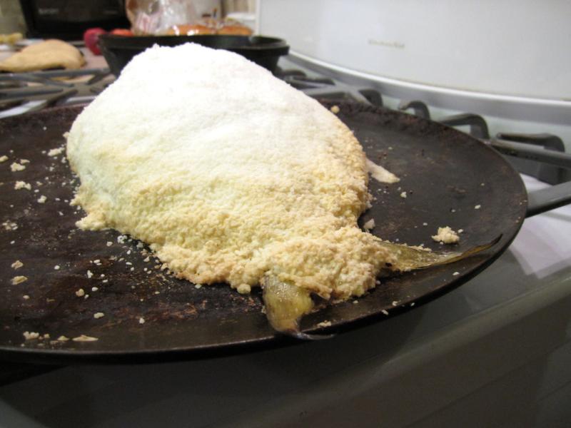 Daurade en croûte de sel - Photo de Ross Catrow - 101Pairing.com