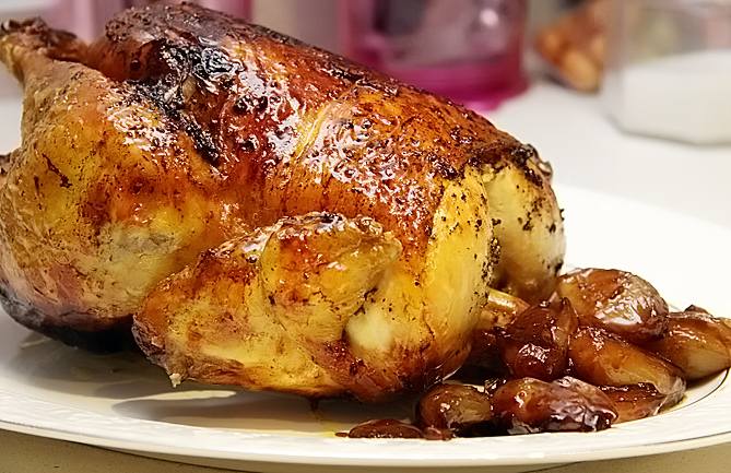 Poularde rôtie - Photo de Diego Gómez - 101Pairing.com