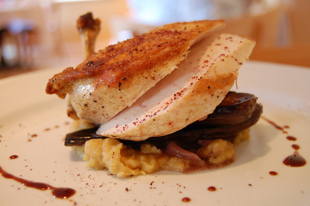 Poulet aux aubergines