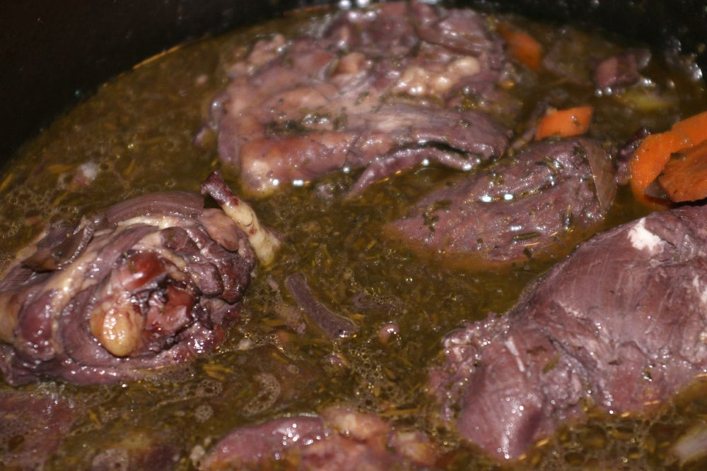 Poulet en barbouille
