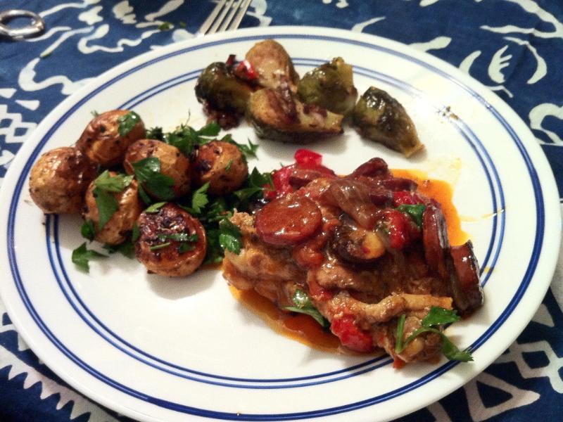 Poulet basquaise - Photo de Miriam Lueck Avery - 101Pairing.com